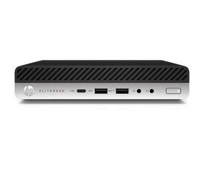 Ordenador reacondicionado mini hp elitedesk 800 g4 - i5 - 8th - 8gb - 256gb nvme - win 11 pro - sin cable trebol - sin vga