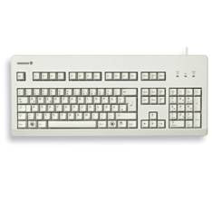 Teclado cherry g80 - 3000 mecanico contacto de oro usb - ps2 blanco