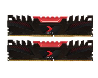 Memoria ddr4 16gb 2x8gb 3200mhz dimm pc4 - 25600 pny cl16 1.35v xlr8