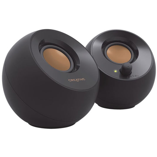 Altavoces creative pebble 2.0 speaker usb - negro