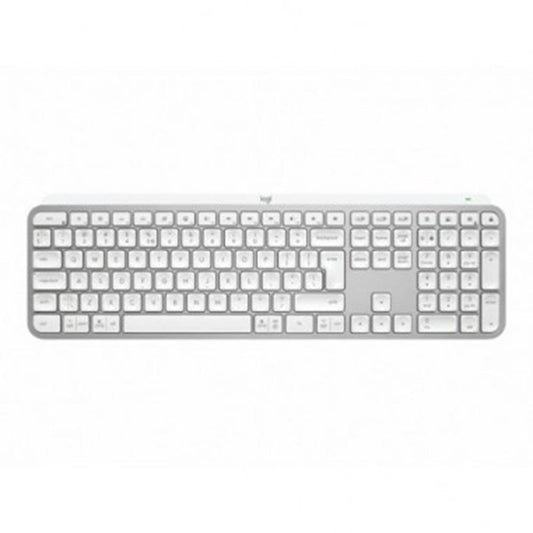 Teclado logitech mx keys s inalambrico gris