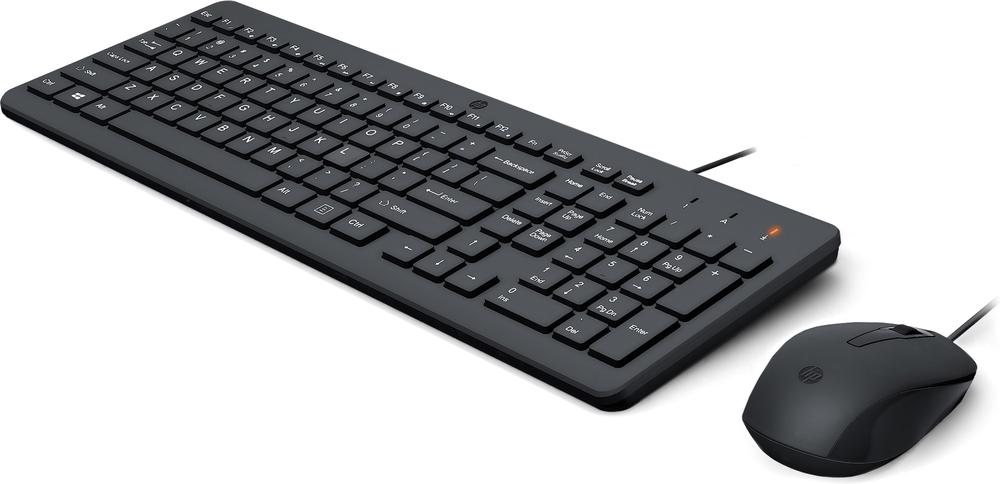 Teclado + raton hp 150 cable