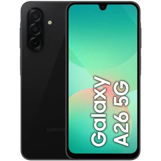 Telefono movil smartphone movil samsung galaxy a26 5g 6gb - 128gb - 6.7 pulgadas - negro