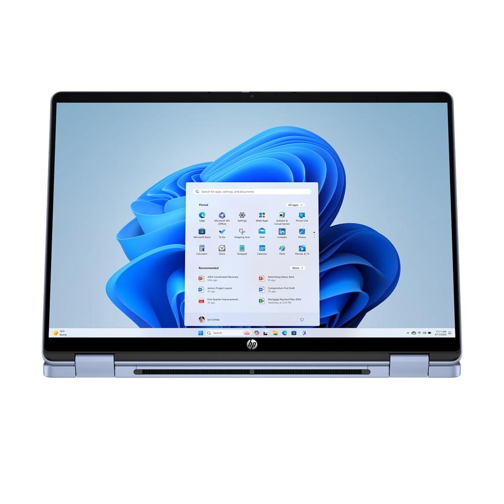 Portatil hp omnibook 5 flip x360 14 - fp0023ns 14 pulgadas core 7 - 150u -  16gb -  ssd 1tb -  tactil -  w11 -  celeste