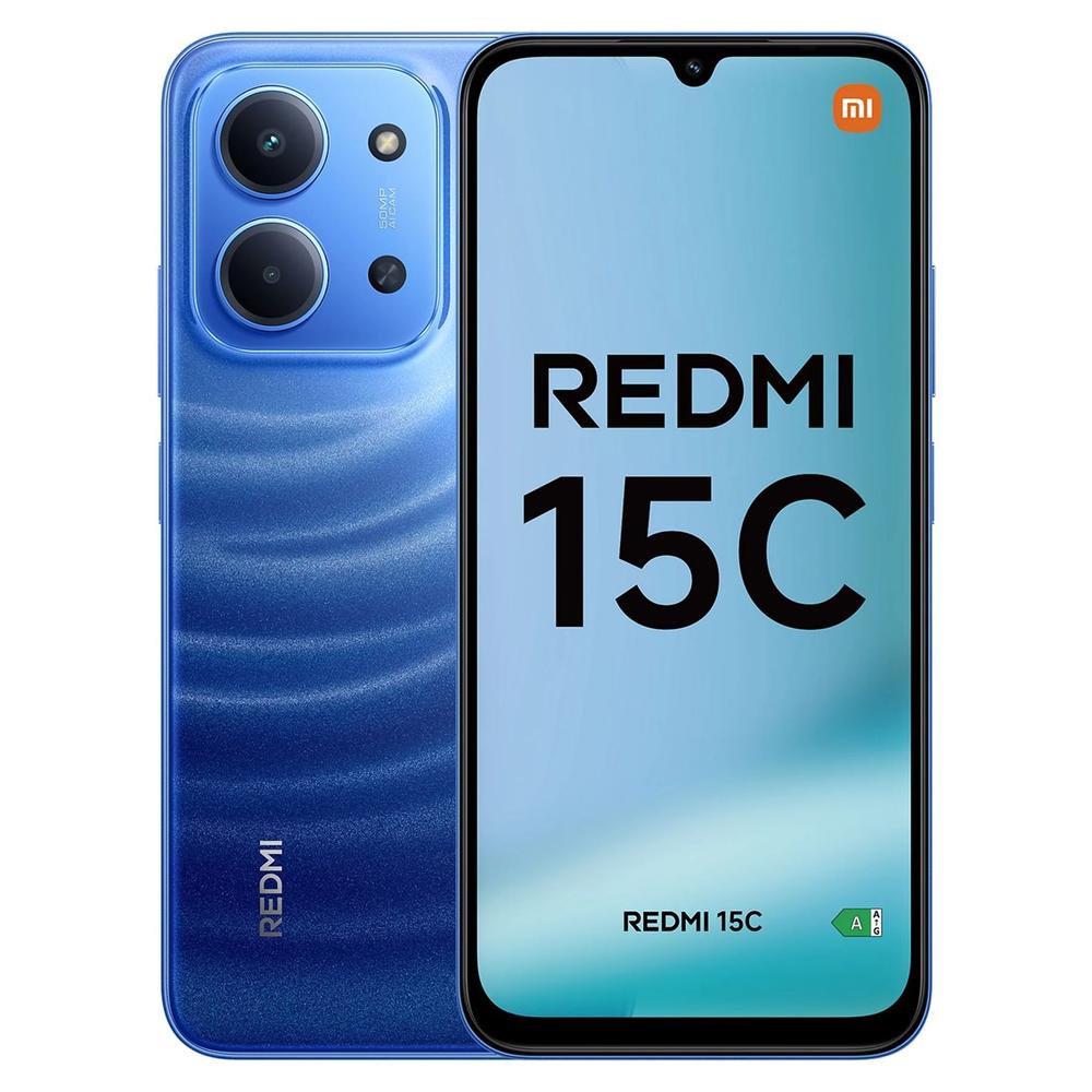 Movil smartphone xiaomi redmi 15c 4 - 128gb azul