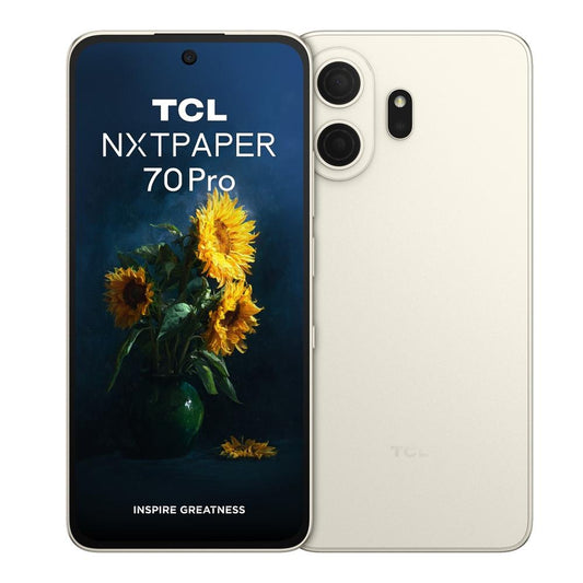 Telefono movil smartphone tcl nxtpaper 70 pro 5g - 8gb - 256gb - 6.9 pulgadas - oro