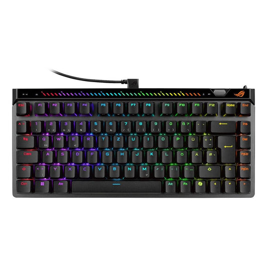 Teclado gaming asus rog falchion ace 75 he rgb negro